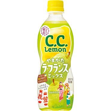 Suntory, CC Zitrone, Birne, La France Mischung, 500ml