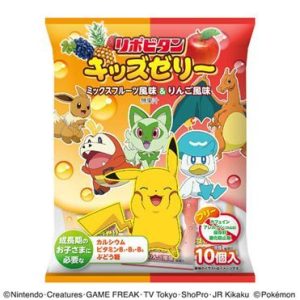 Lipovitan Kinder Gelee-Bisse – gemischte Früchte & Apfel – 10pcs