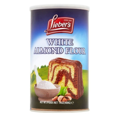 Lieber's Weiß Mandelmehl, 14 oz