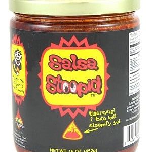 Der Name ist "salsa stoopid". – 16oz