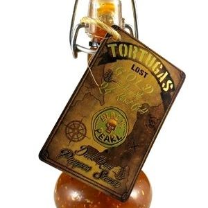 Tortugas Lost Gold dunkle Rumpfeffer-Sauce, 1,35oz.