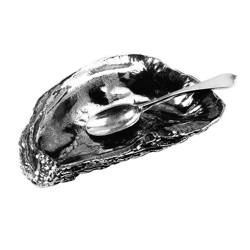 Salisbury – Oyster Shell Salzkeller und Löffel Set