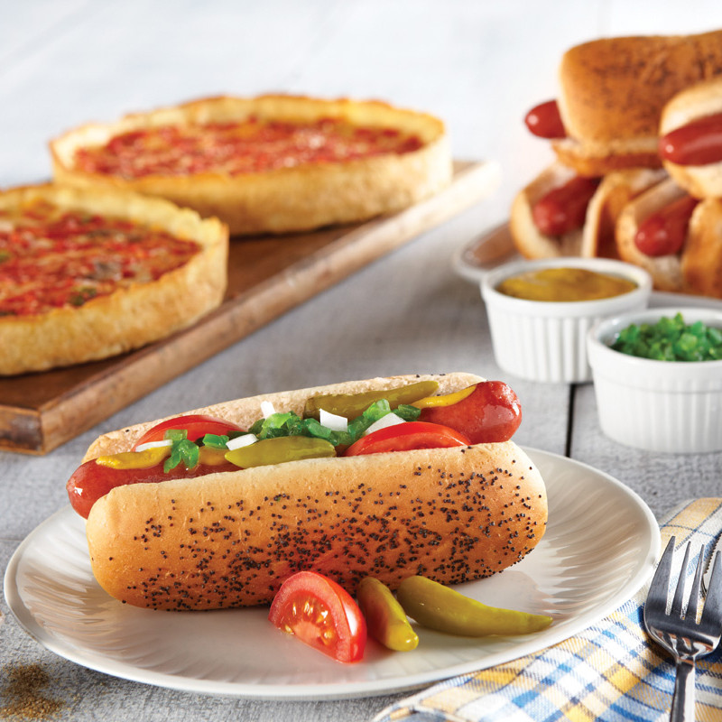 Wiener Rindfleisch Hot Dog Kit & 2 Lou's Pizzas