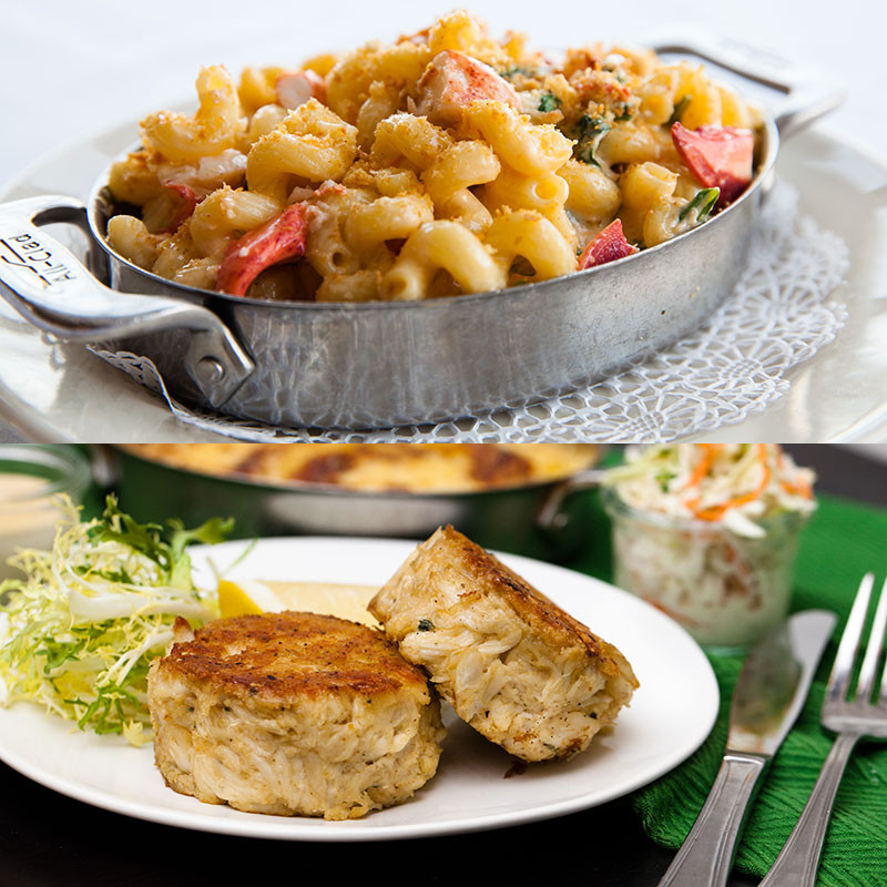 Shaw's Crab House Hummer Mac & Crab Kuchen
