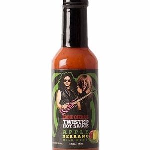 Eddie Ojeda’s Twisted scharfe Sauce Apfel Serrano, . – 5oz