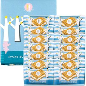 Zuckerbutter Baum Zuckerbutter Sand Holz 14 Stück einzeln verpackt – Tokyo Snack Land