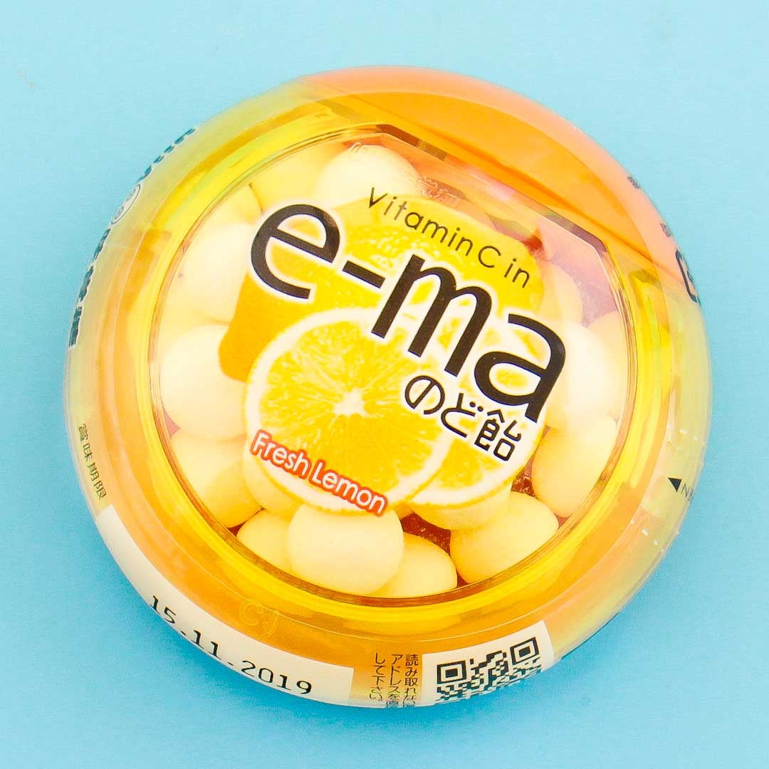 E-ma Throat Süßigkeiten – Frische Zitrone