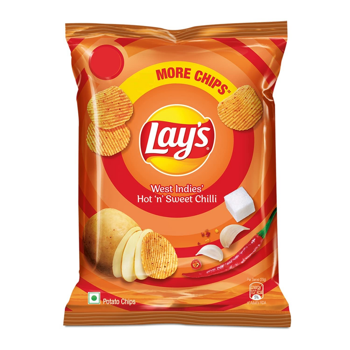 Lays West Indies Hot N süß Chilli