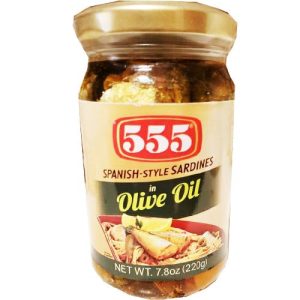 555 – Spanische Sardinen in Olivenöl – 220 G