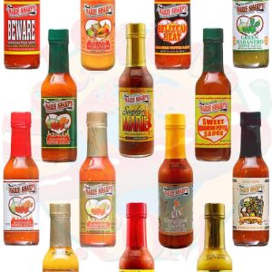 Marie Sharp’s Complete scharfe Sauce Geschenkset, 14/ . – 5oz