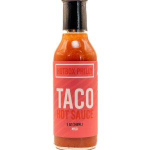Hotbox Philly Taco scharfe Sauce