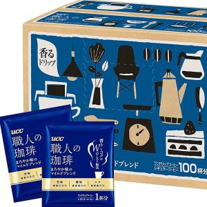 UCC Artisan Drip Kaffee Mild Blend 100 Packs Premium Japanischer Braufrischer Geschmack – Tokyo Sakura Mall