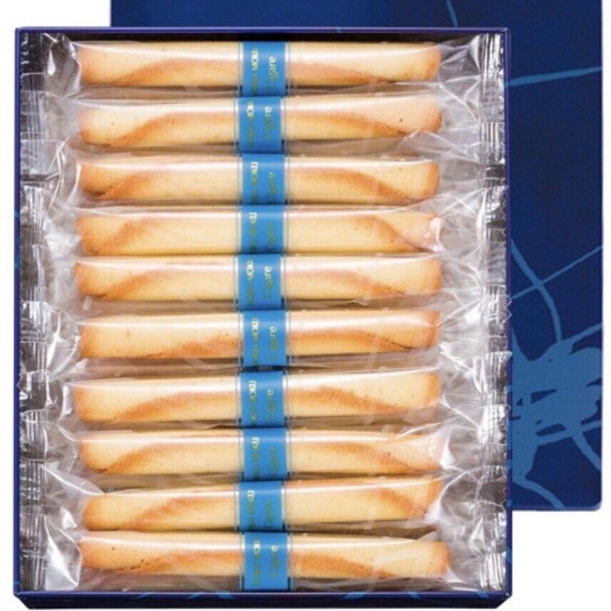 YOKU MOKU Cigare Süßigkeiten Kekse Butterkeks Snack Geschenkbox 20 Stück Japan – Tokyo Sakura Mall