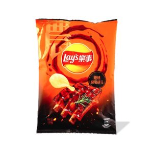 Lay’s Kartoffelchips: geräucherte Schweinerippe