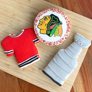 Deerfields Bakery Chicago Blackhawks Keks-Trio Add-on