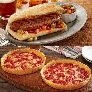 das original nottoli & son italienisches Wurst-Sandwichset & 2 Pizzas