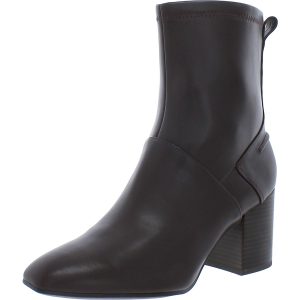 Talferbootie Kunstleder-Stiefeletten mit Reißverschluss