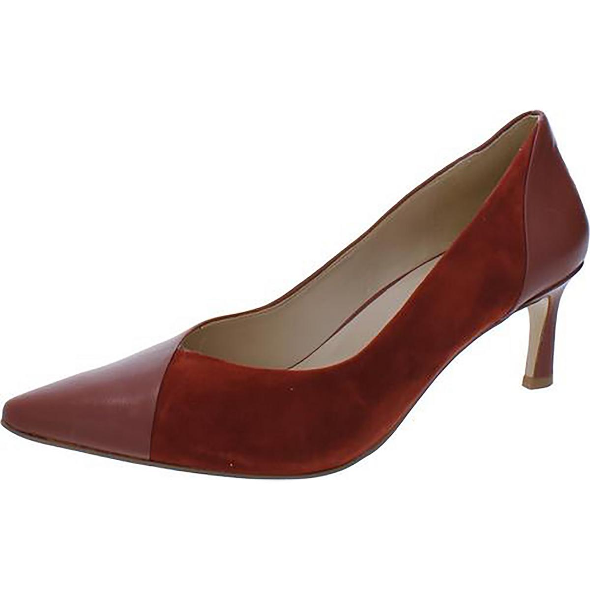 Schwarze Leder Pumps von Faris