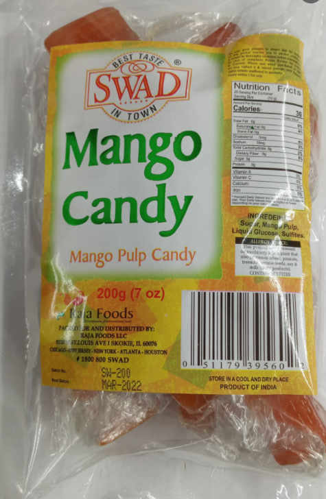 Swad Mango Pulp Süßigkeiten 7oz(200g)