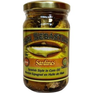 San Sebastian – Sardines – Spanish Style in Maisöl – mild – 220 g