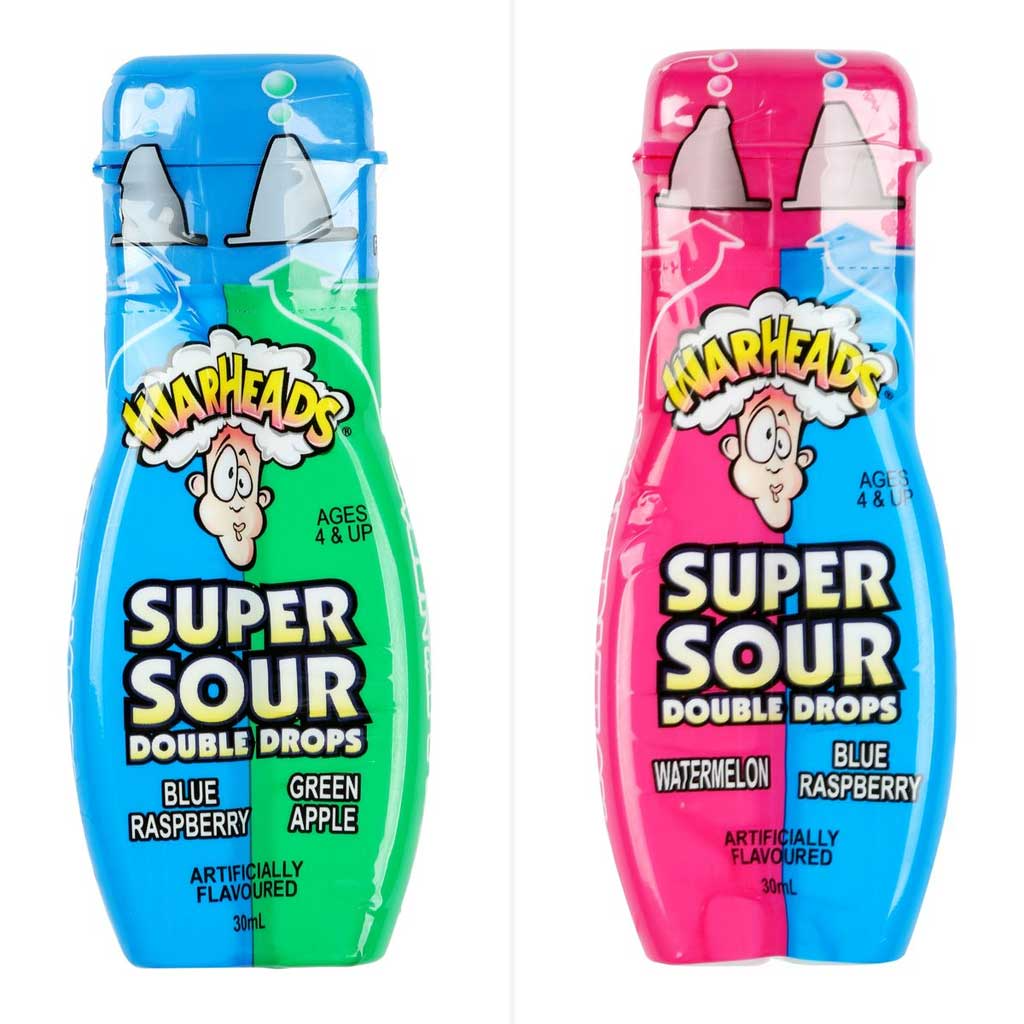 Warheads Super sauer Double Drops
