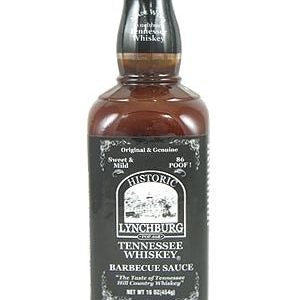 Lynchburg Tennessee BBQ Soße mit Jack daniels (86 proof), . – 16oz
