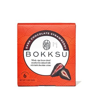 Bokksu dunkle Schokolade Erdbeere 6-teilige Box