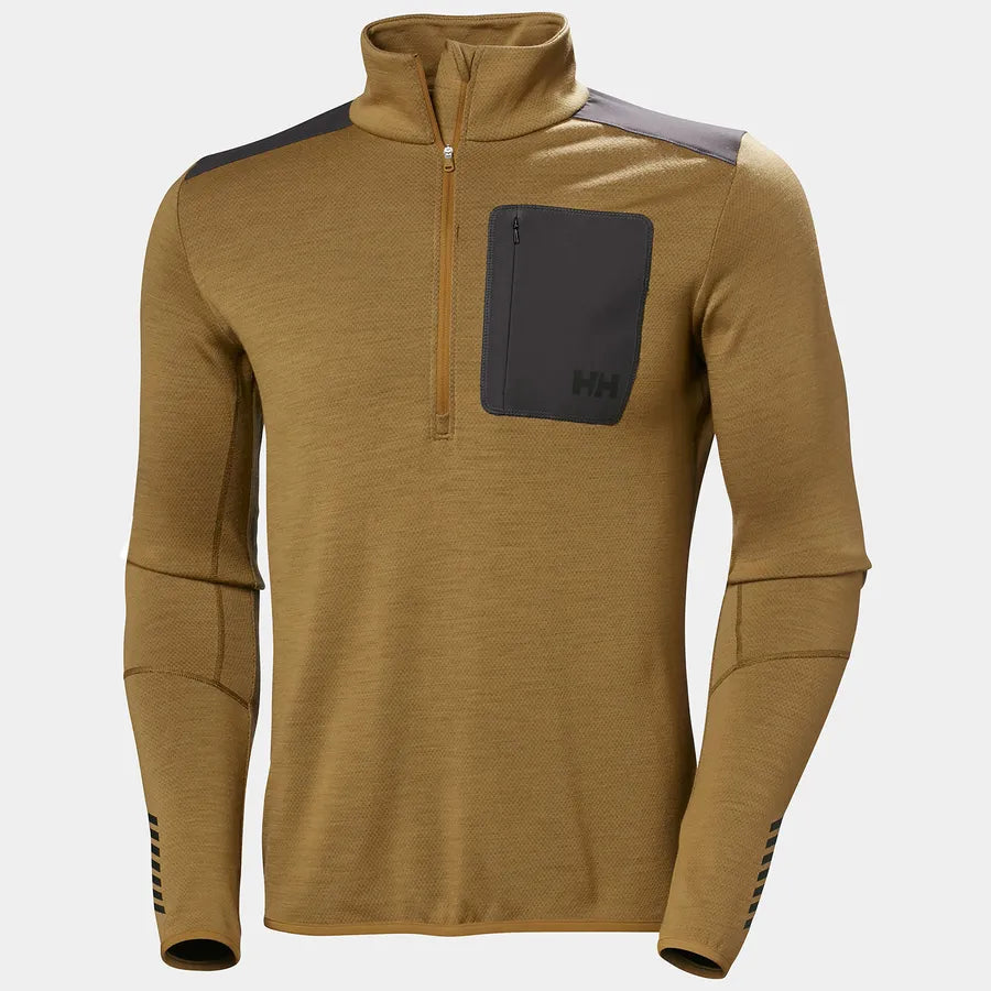 Helly Hansen Lifaloft Merino Wolle Midlayer Half Zip – Herren