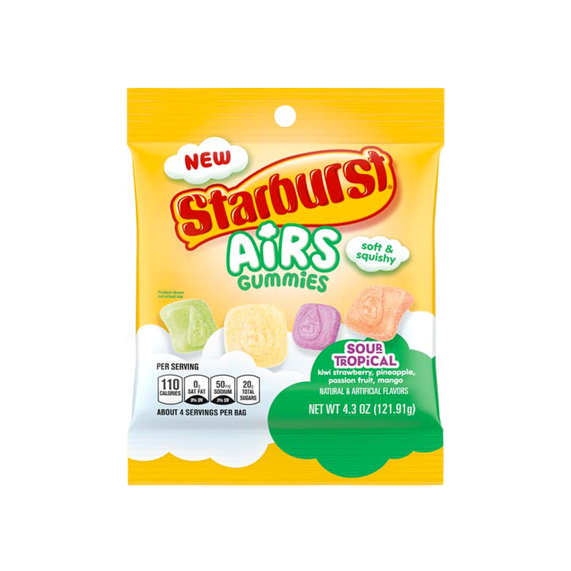 Starburst Airs Gummies sauer Tropical (Vereinigte Staaten)