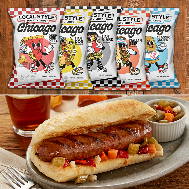 Lokale Art 10pk Vielzahl u. die ursprüngliche Nottoli u. Sohn 8 italienische Wurst-Sandwich-Ausrüstung