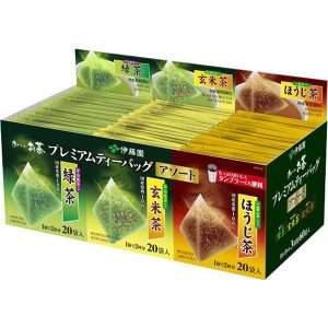 Itoen Oi Ocha Premium japanische grüne Tee-Sortiment 60 Teebeutel