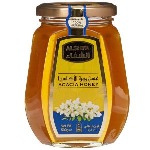 AL SHIFA All natürlich rein Akazienhonig, 500 Gramm