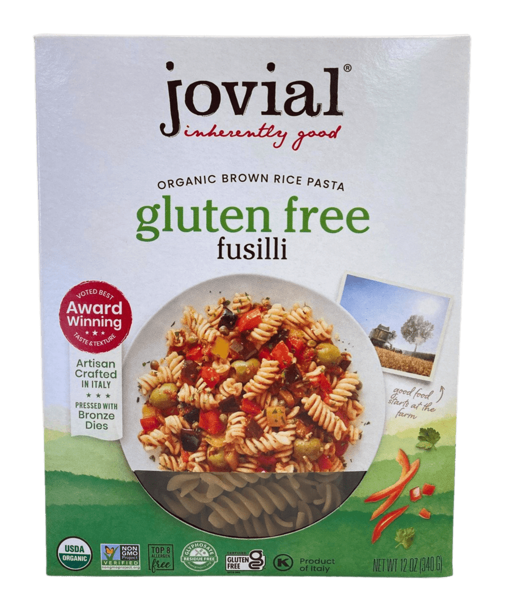 Fusilli, Brauner Reis, Bio, Jovial, Glutenfrei