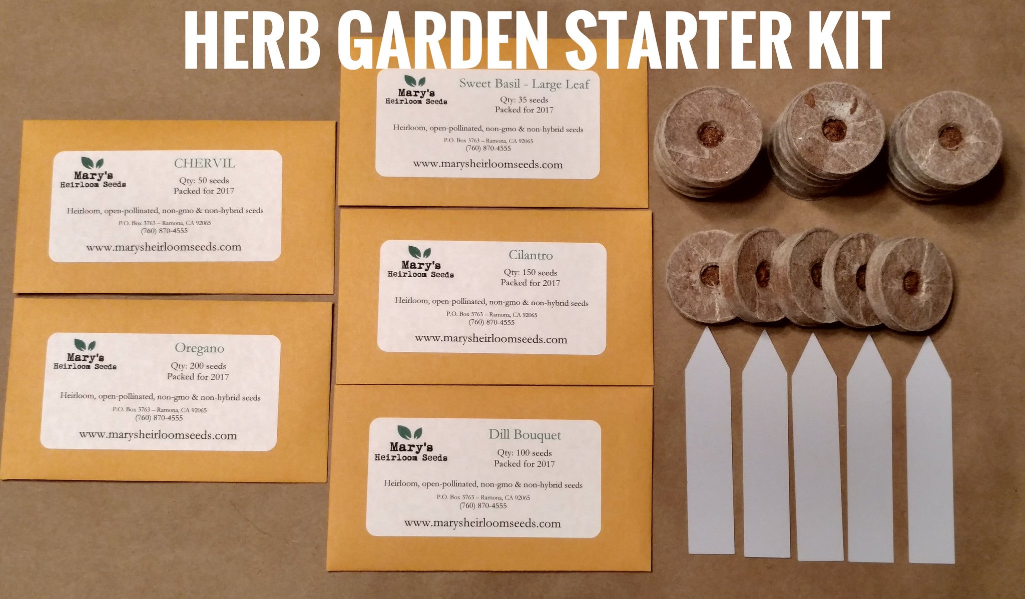 Kräutergarten Starter Kit