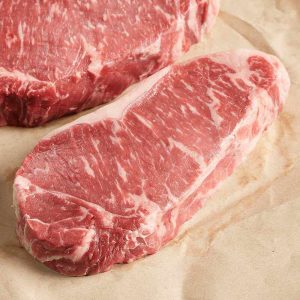 Geschenk verpackt usda prime Kansas Stadt Streifen Steak