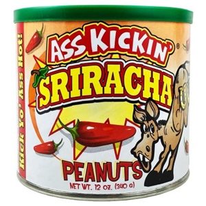 Arsch kickin sriracha Erdnüsse