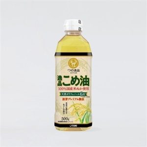 Tsuno Premium Japanisches Reiskleieöl Polyphenol-reiches Speiseöl 500g
