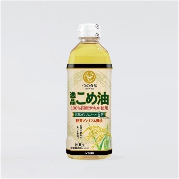 Tsuno Premium Japanisches Reiskleieöl Polyphenol-reiches Speiseöl 500g