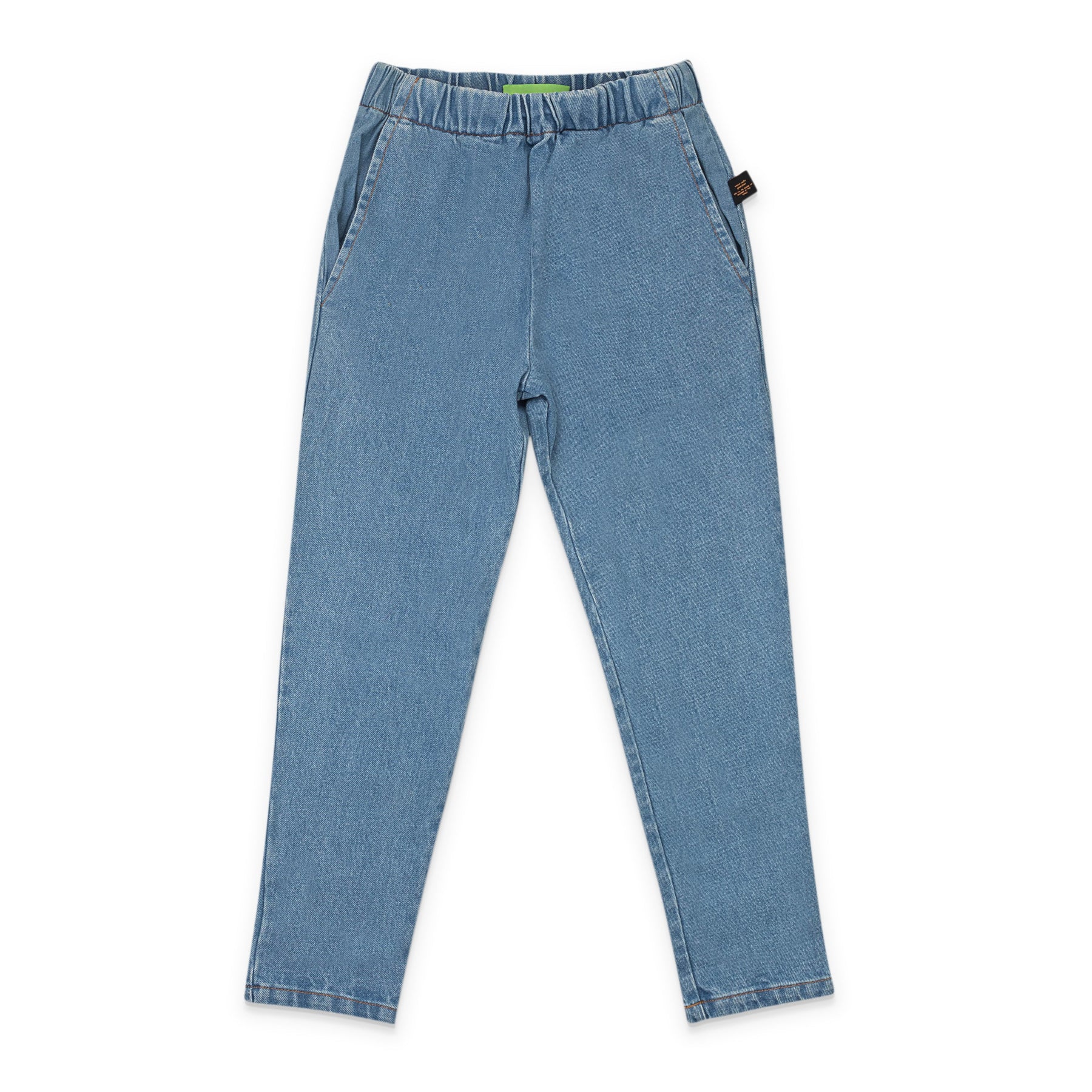 Blau Denim Hose