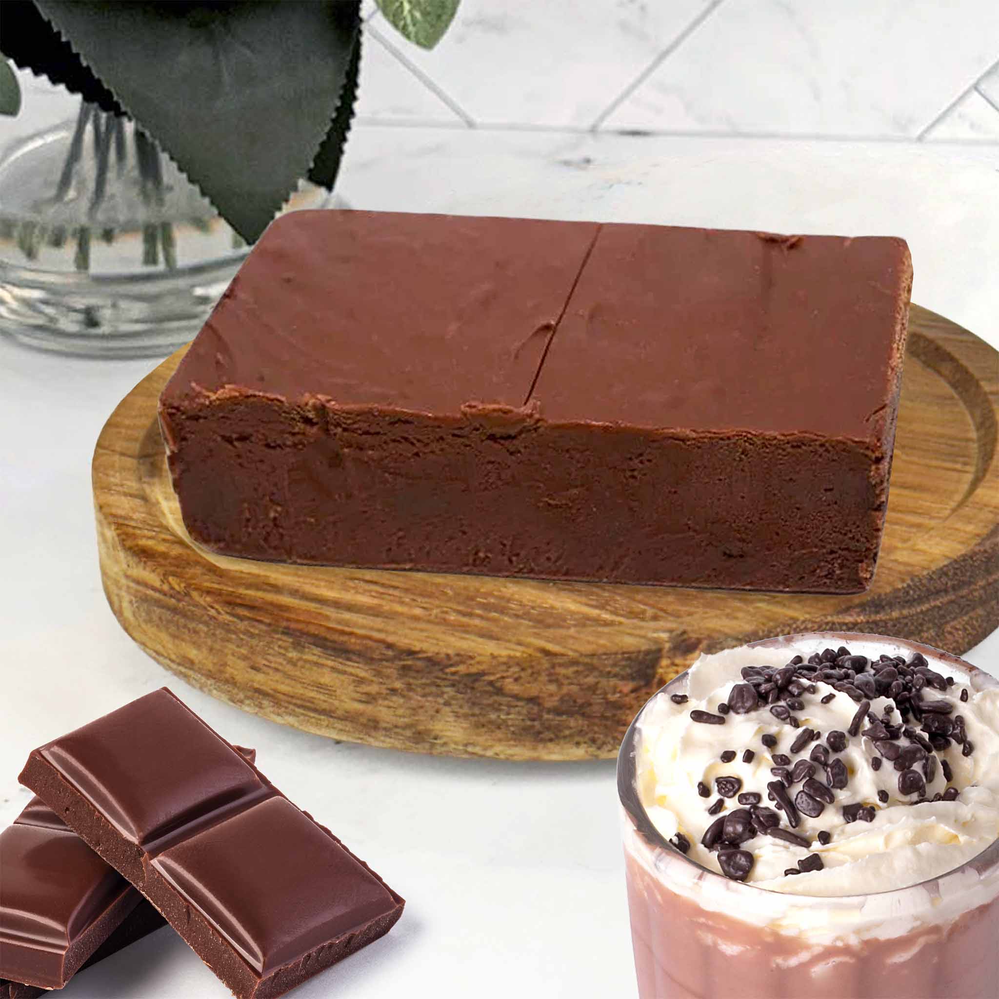 Milchschokolade-Fudge