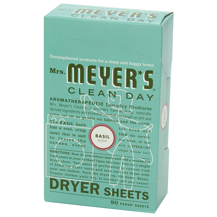Mrs. Meyer's – Trockentuch, Basilikum, 80er Packung