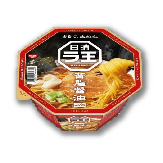 Nissin Raoh zurück Fett Sojasauce