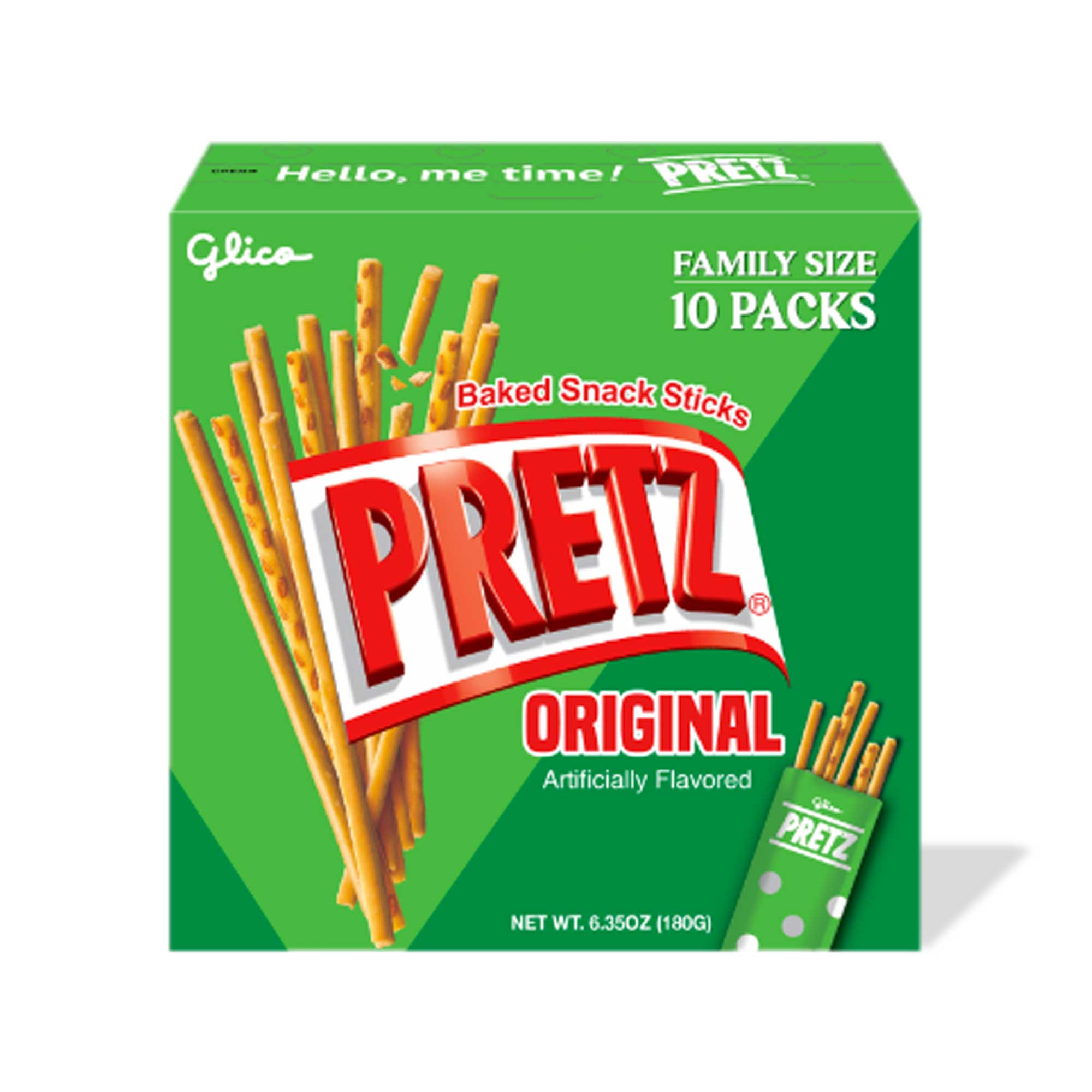 Glico Pretz Family Packung: Original (10er Packung)