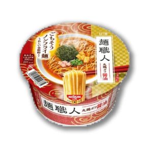Nissin Herren Shokunin Shoyu mit Vollkorn und Kombu Nudeln