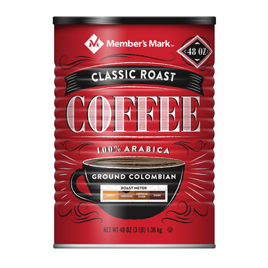 Member's Mark Klassischer gerösteter Kaffee (48 oz.)