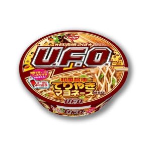 Nissin Yakisoba U.F.O. Japanese-style Sojasauce teriyaki mayonnaise yakisoba