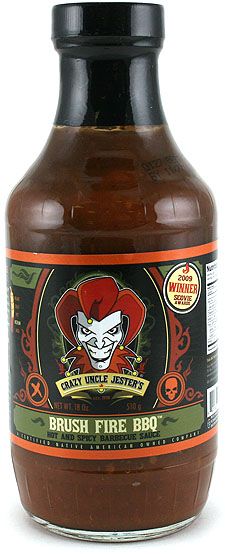 Verrückter Onkel Jester's Brushfire BBQ, 18oz