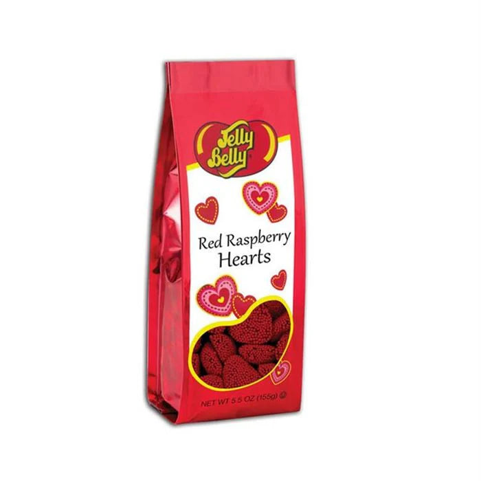 Rote Himbeere Herzen – 2.75 oz Beutel