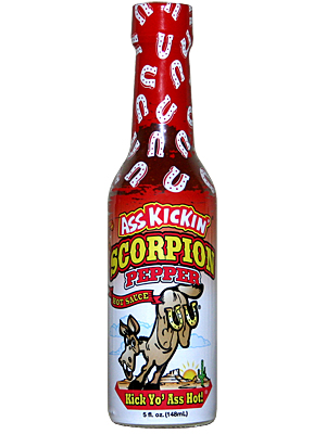 Ass Kickin' Skorpion Pfeffer Chilisauce