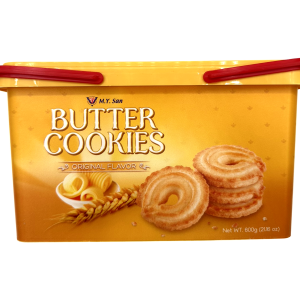 M.Y. San Butterkekse – ursprüngliches Aroma – Wanne – 600 g
